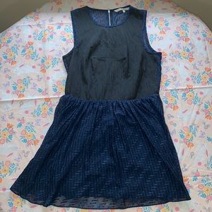 RACHEL Rachel Roy Dress Black and Navy Size 10